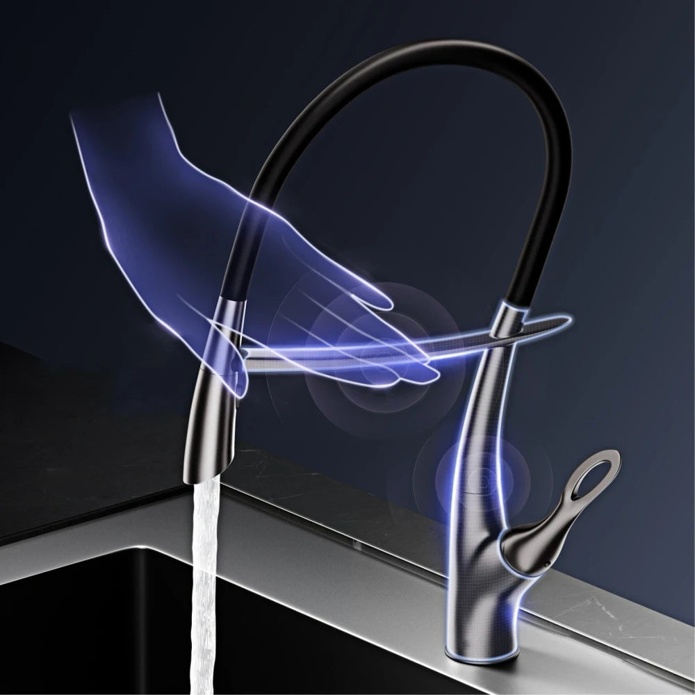 Brushed Gold Kitchen Faucet