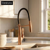 Brushed Gold Kitchen Faucet