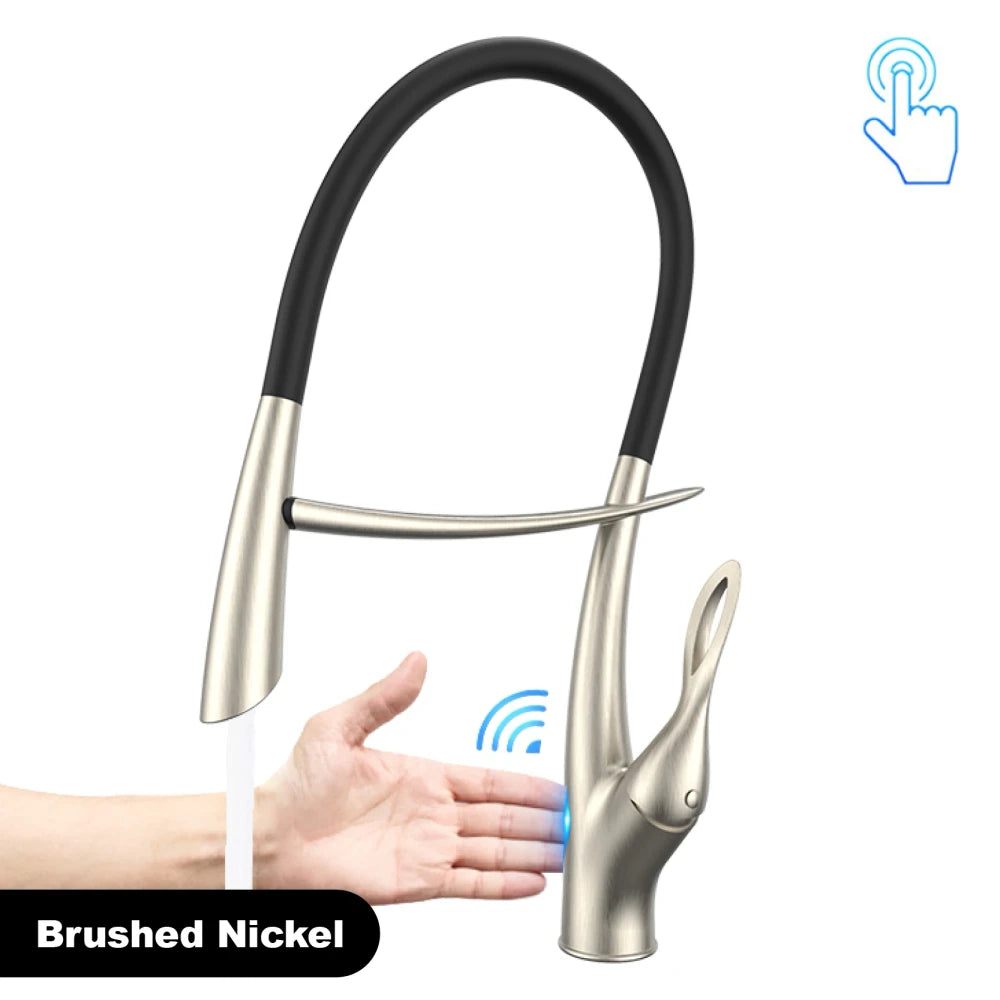 Brushed Gold Kitchen Faucet
