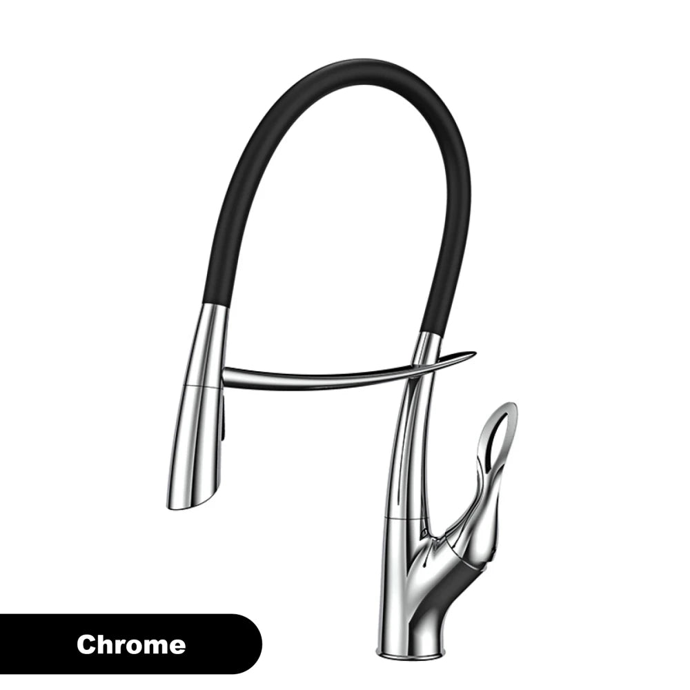 Brushed Gold Kitchen Faucet