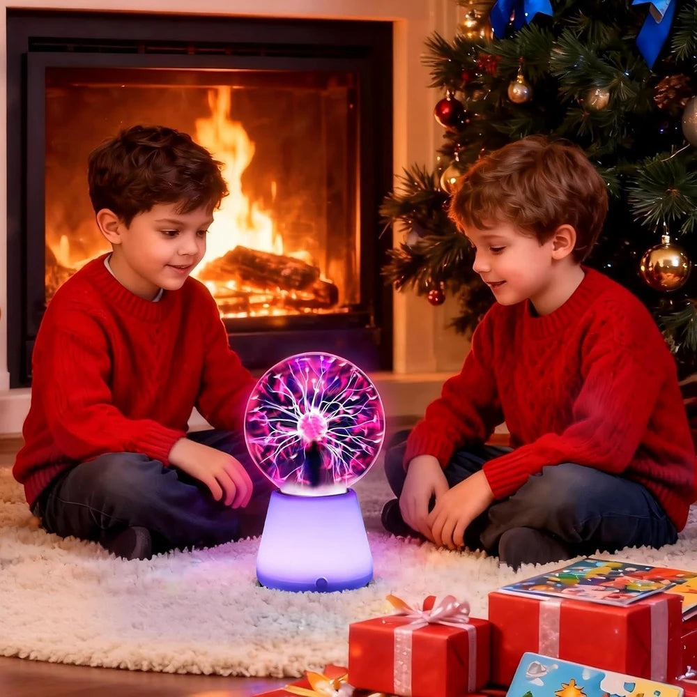 Touch Reactive Plasma Ball Lamp