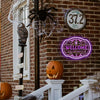 Welcome Foolish Mortals Halloween Neon Sign