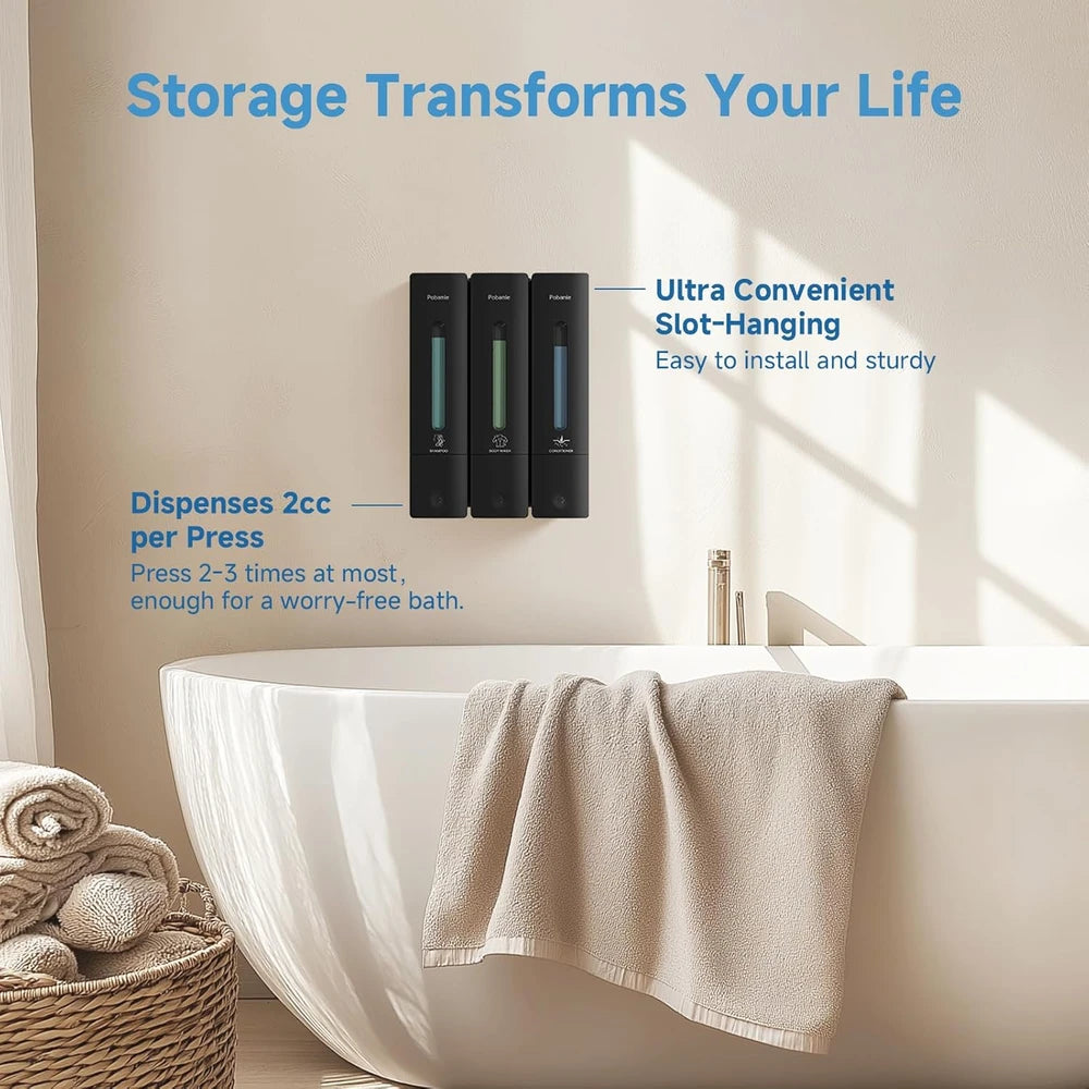 Wall Mounted Shower Soap Dispenser